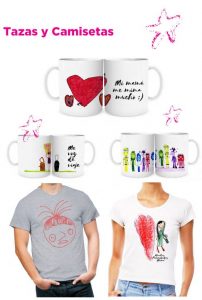 Camisetas diseñadas por personas con autismo T-shirts and mugs designed by young people with autism